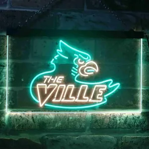 Louisville Cardinals The Ville Neon-Like LED Sign