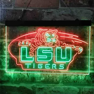 LSU Tigers Logo Neon-Like LED Sign - Legacy Edition