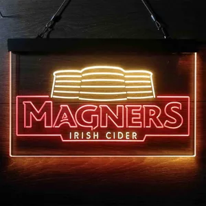 Magners Irish Cider Logo Neon-Like LED Sign