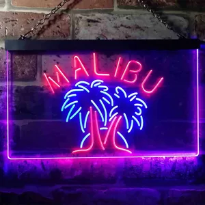 Malibu Logo 1 Neon-Like LED Sign