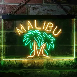 Malibu Logo 1 Neon-Like LED Sign