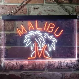 Malibu Logo 1 Neon-Like LED Sign