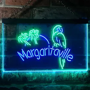 Margaritaville Parrot 2 Neon-Like LED Sign