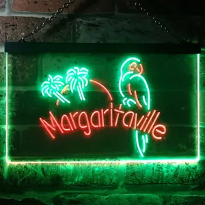 Margaritaville Parrot 2 Neon-Like LED Sign