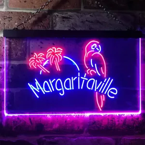 Margaritaville Parrot 2 Neon-Like LED Sign