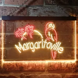 Margaritaville Parrot 2 Neon-Like LED Sign
