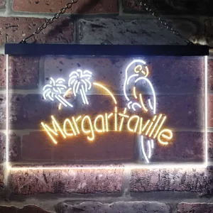 Margaritaville Parrot 2 Neon-Like LED Sign