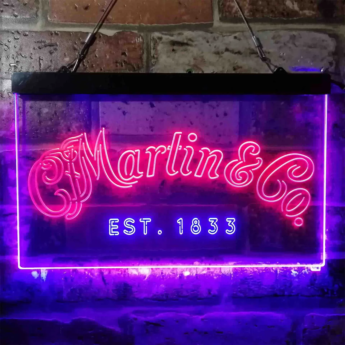 Martin & Company EST 1833 Neon-Like LED Sign