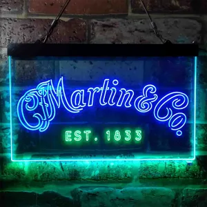Martin & Company EST 1833 Neon-Like LED Sign