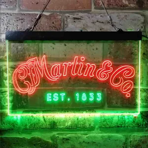 Martin & Company EST 1833 Neon-Like LED Sign
