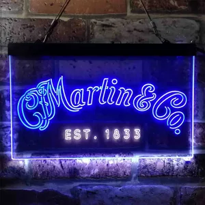 Martin & Company EST 1833 Neon-Like LED Sign