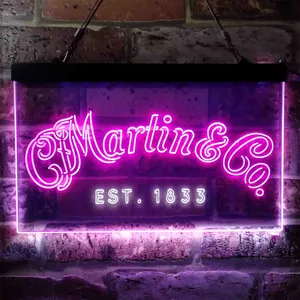 Martin & Company EST 1833 Neon-Like LED Sign