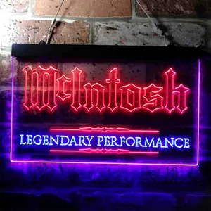 McIntosh Legendary Performance Neon-Like LED Sign
