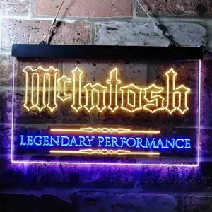 McIntosh Legendary Performance Neon-Like LED Sign