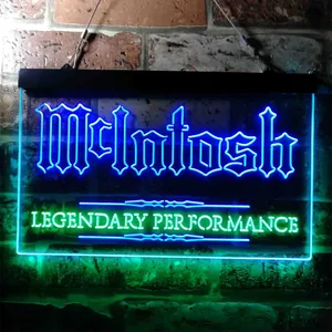 McIntosh Legendary Performance Neon-Like LED Sign