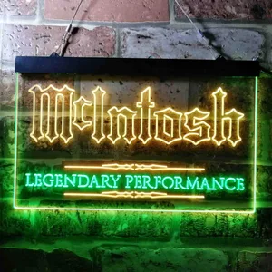 McIntosh Legendary Performance Neon-Like LED Sign