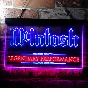 McIntosh Legendary Performance Neon-Like LED Sign