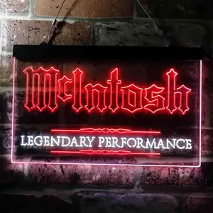 McIntosh Legendary Performance Neon-Like LED Sign