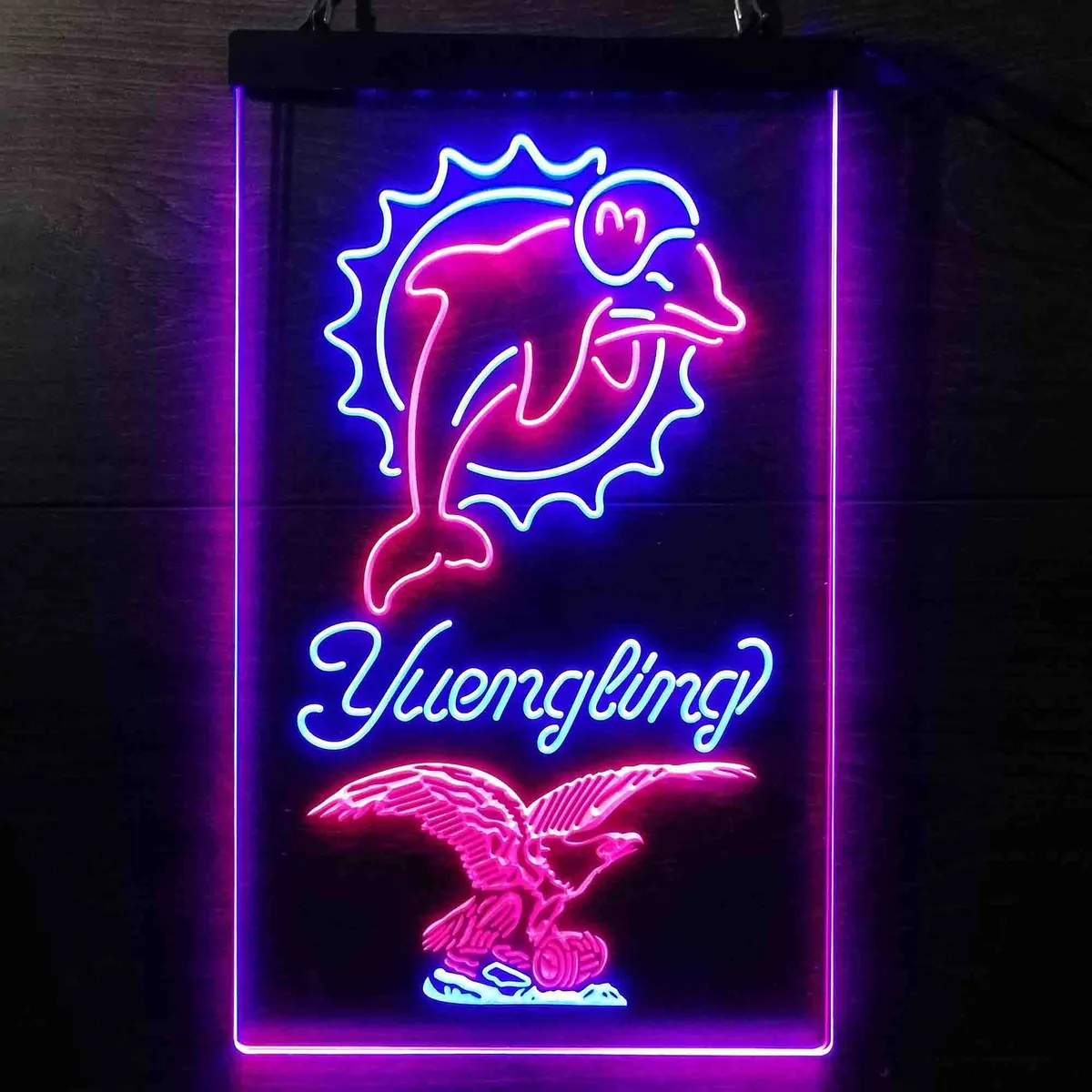 Miami Dolphins Yuengling Neon-Like LED Sign