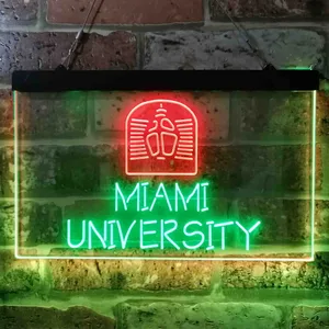 Miami University Logo Neon-Like LED Sign