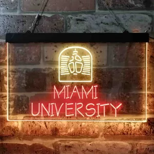 Miami University Logo Neon-Like LED Sign