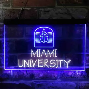 Miami University Logo Neon-Like LED Sign