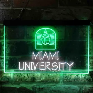 Miami University Logo Neon-Like LED Sign