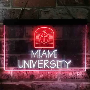 Miami University Logo Neon-Like LED Sign
