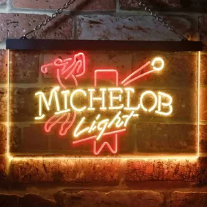 Michelob Light - Golf Neon-Like LED Sign