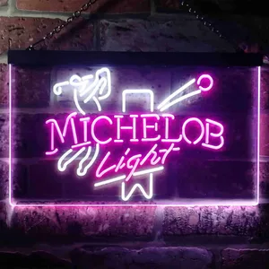 Michelob Light - Golf Neon-Like LED Sign