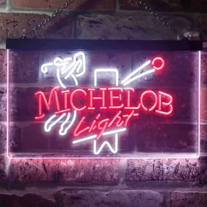Michelob Light - Golf Neon-Like LED Sign