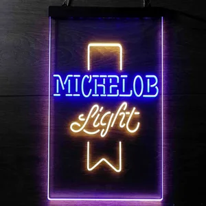 MIchelob Light Logo Neon-Like LED Sign