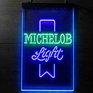 MIchelob Light Logo Neon-Like LED Sign