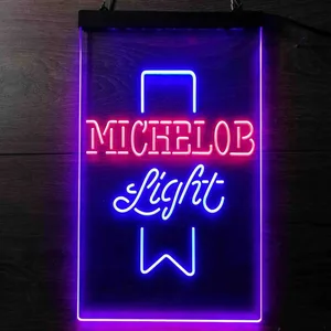MIchelob Light Logo Neon-Like LED Sign