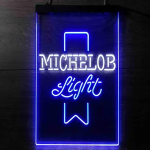 MIchelob Light Logo Neon-Like LED Sign