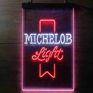 MIchelob Light Logo Neon-Like LED Sign