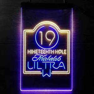Michelob Ultra 19th Hole Neon-Like LED Sign