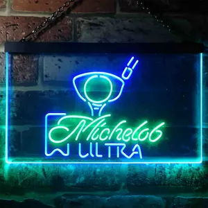 Michelob Ultra - Glass Neon-Like LED Sign