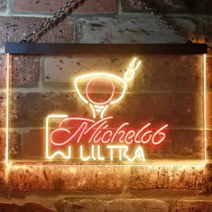 Michelob Ultra - Glass Neon-Like LED Sign