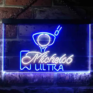 Michelob Ultra - Glass Neon-Like LED Sign