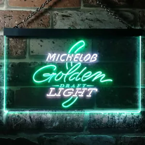 Michelob Ultra - Golden Draft Light Logo Neon-Like LED Sign