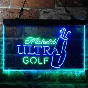 Michelob Ultra Golf Bag Neon-Like LED Sign