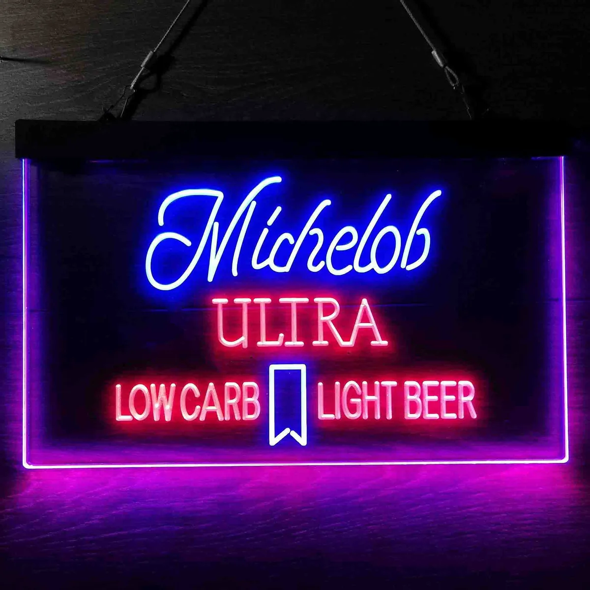 Michelob Ultra Low Carb Light Beer Neon-Like LED Sign