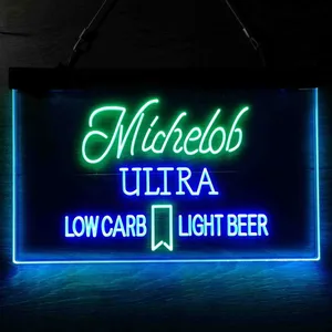 Michelob Ultra Low Carb Light Beer Neon-Like LED Sign