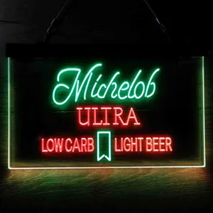 Michelob Ultra Low Carb Light Beer Neon-Like LED Sign