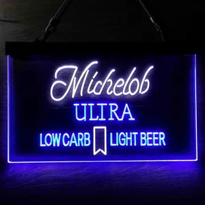 Michelob Ultra Low Carb Light Beer Neon-Like LED Sign