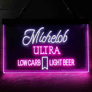 Michelob Ultra Low Carb Light Beer Neon-Like LED Sign