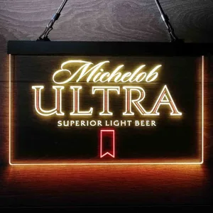 Michelob Ultra Superior Light Beer Neon-Like LED Sign