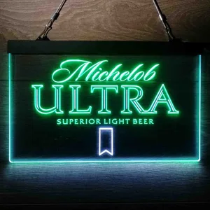 Michelob Ultra Superior Light Beer Neon-Like LED Sign