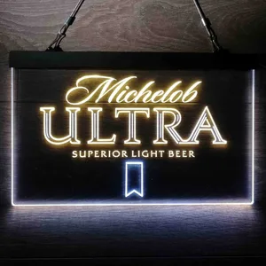Michelob Ultra Superior Light Beer Neon-Like LED Sign